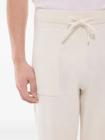 Fursac Drawstring Pocket Trousers In Neutral