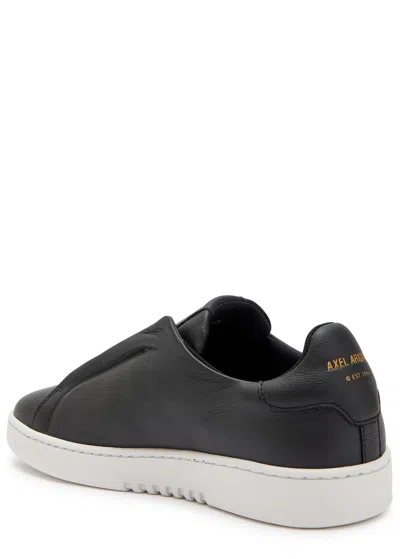 Axel Arigato Dice Laceless Leather Sneakers In Black