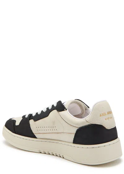 Axel Arigato Low-top Leather And Suede Sneakers In Black
