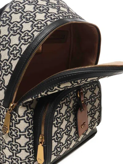V73 Harriet Monogram Leather-trimmed Backpack In Multi