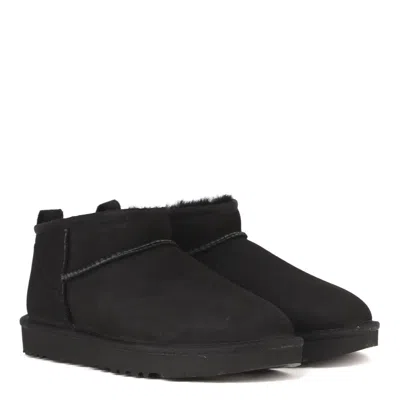 Ugg Classic Ultra Mini Boots In Black