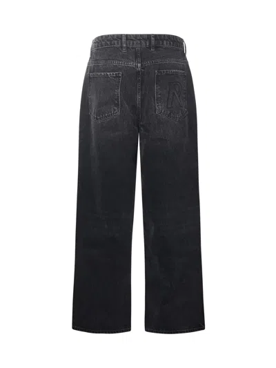 Represent R3 Baggy Denim Jeans In Black