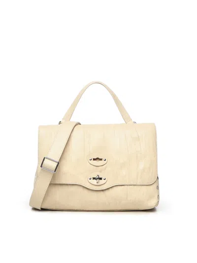 Zanellato Pleated Postina Bag S In Black