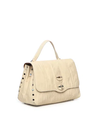 Zanellato Pleated Postina Bag S In Black