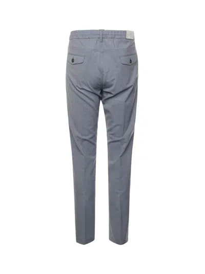Eleventy Drawstring Waist Casual Pants In Gray