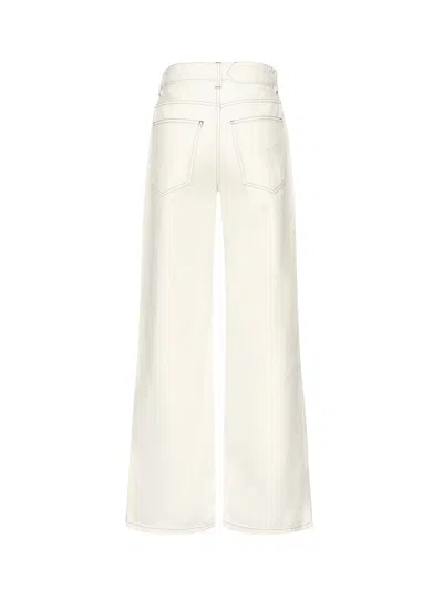 Jacquemus Flared Jeans In Neutral
