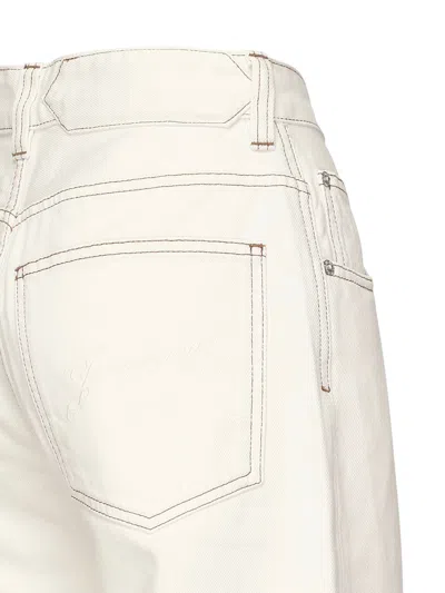 Jacquemus Flared Jeans In Neutral