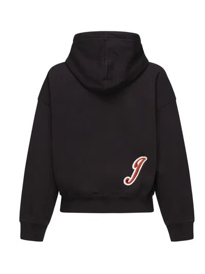 Jacquemus Relaxed Fit Hoodie With Drawstring In Brown