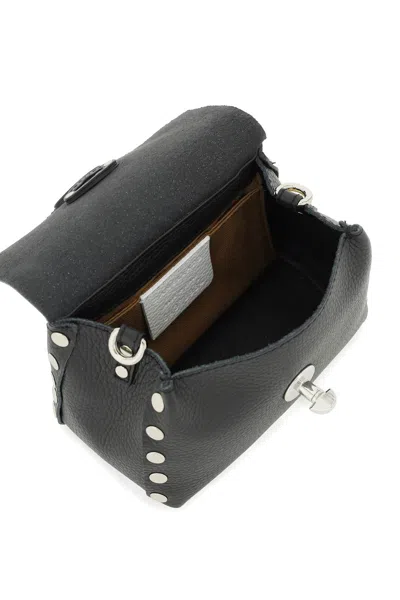 Zanellato Super Baby Postina Mini Bag In Black