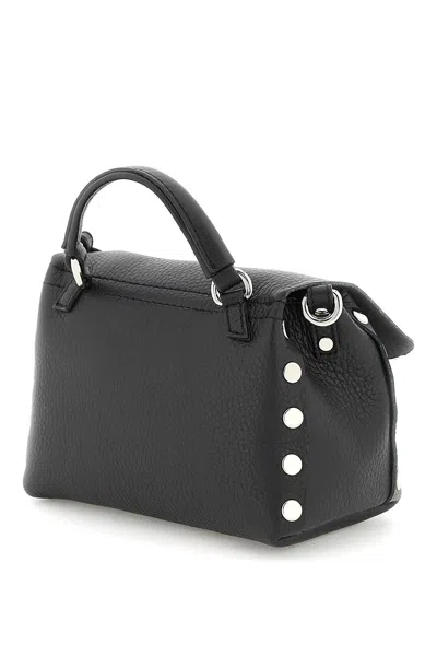 Zanellato Super Baby Postina Mini Bag In Black