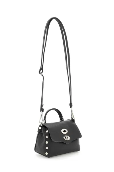 Zanellato Super Baby Postina Mini Bag In Black