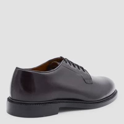 Sebago Black Milton Gyw Derby Shoes In Leather In Black
