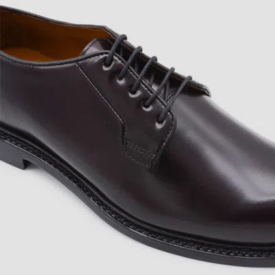 Sebago Black Milton Gyw Derby Shoes In Leather In Black