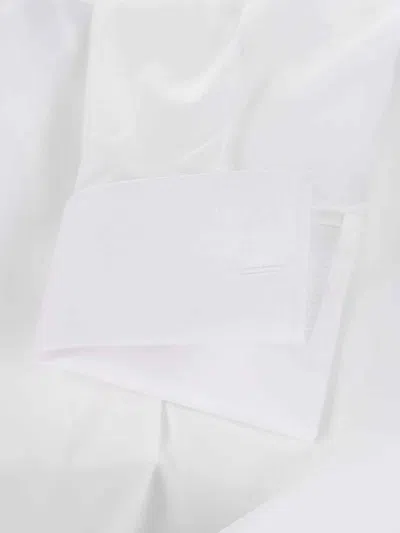 Barba Napoli White Cotton Classic Shirt In White