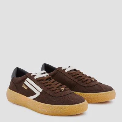 Puraai Logo-detail Sneakers In Brown
