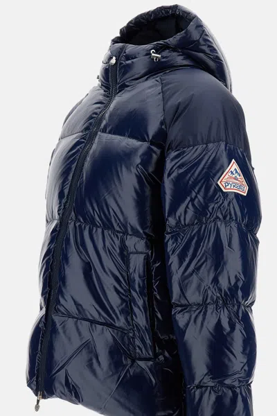 Pyrenex Sten 3 Shiny Down Jacket In Blue