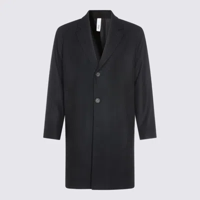 Hevo Single-breasted Coat In Black