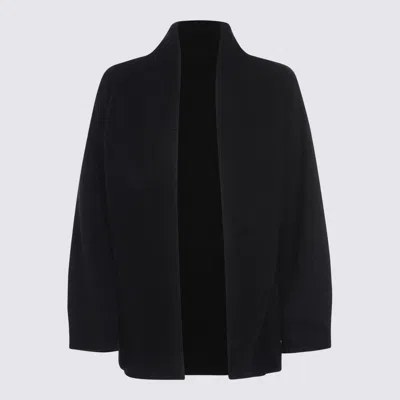 Not Shy Open-front Cardigan In Black