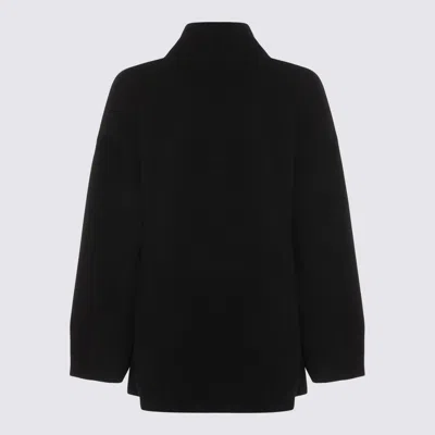Not Shy Open-front Cardigan In Black