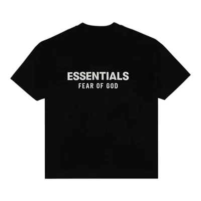 Essentials Back Logo T-shirt In Black