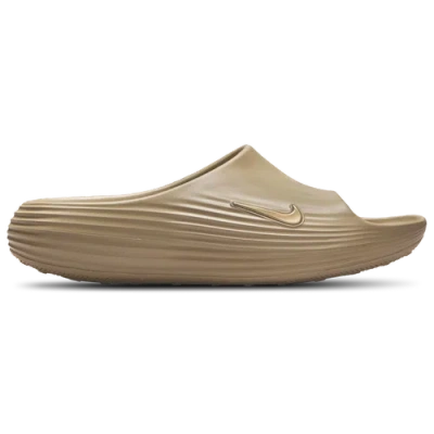 Nike Men's Reactx Rejuven8 Slides In Brown