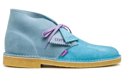 Clarks X Levi's Vintage Clothing Desert Boots 'blue'