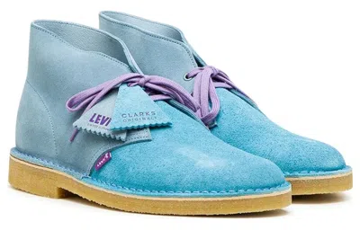 Clarks X Levi's Vintage Clothing Desert Boots 'blue'