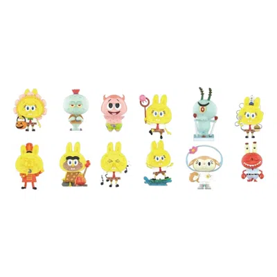 Pop Mart X Spongebob The Monsters Labubu Sealed Case (1 Blind Box) In Multi