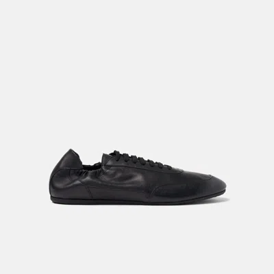 Scarosso Leggera Lace-up Sneakers In Black