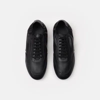 Scarosso Leggera Lace-up Sneakers In Black