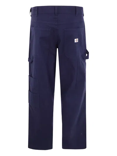 Dickies Construct Cotton Pants In Blue
