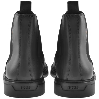 Hugo Boss Boss Calev Chelsea Boot In Black