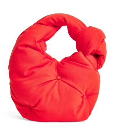 Issey Miyake Pumped Top-handle Bag In Red