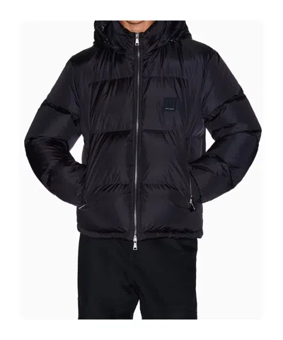 Armani Exchange Padded Jacket In Black