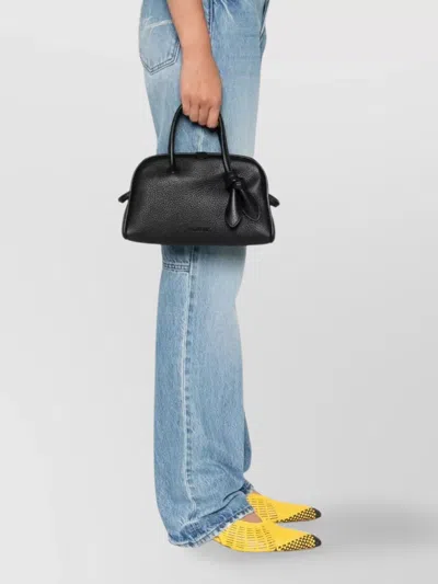 Jacquemus Borsa Le Petit Turismo In Pelle In Black