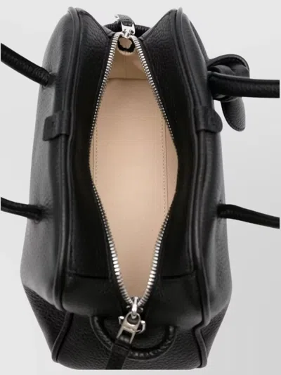 Jacquemus Borsa Le Petit Turismo In Pelle In Black