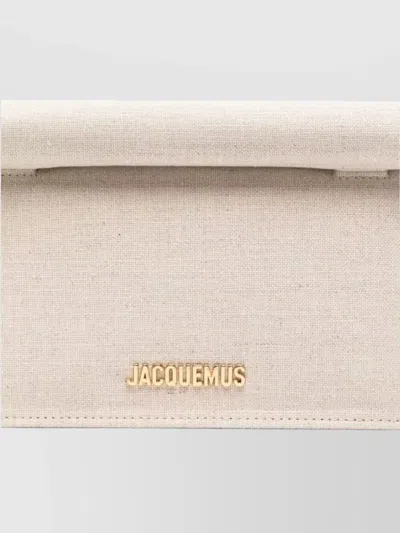 Jacquemus Round Square Chain Strap Clutch Bag