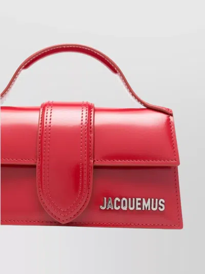 Jacquemus Rectangular Smooth Top Handle Shoulder Bag
