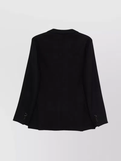 Lardini Single-breasted Blazer In Black