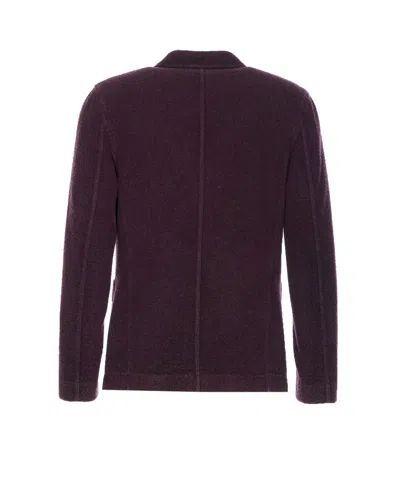 Circolo 1901 Textured Fabric Jacket Notched Lapel In Multi