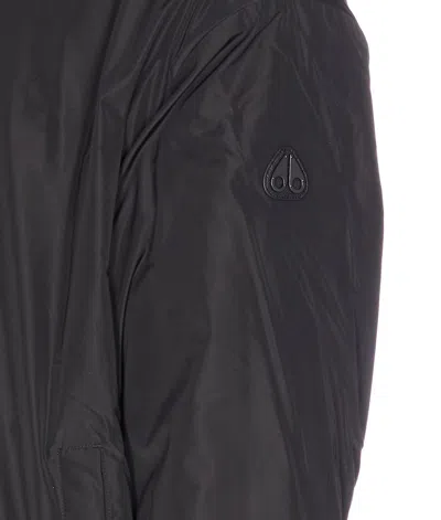 Moose Knuckles Borden Bunny Jacket In Black