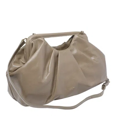 My Best Bag Firenze Versatile Leather Cross-body Bag And Handles In Brown