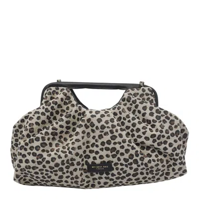 My Best Bag Firenze Animal Print Leather Cross-body Satchel In Multi