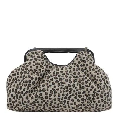 My Best Bag Firenze Animal Print Leather Cross-body Satchel In Multi
