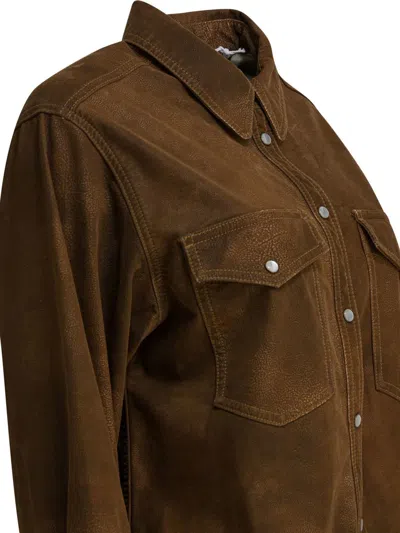 Isabel Marant Étoile Karima Shirts Brown In Brown