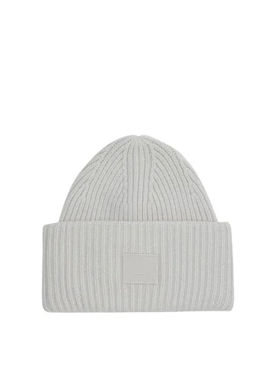 Acne Studios Hats In White