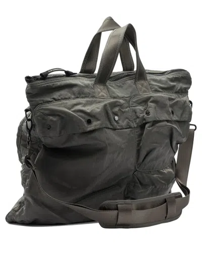 C.p. Company Shoulder Bag "nylon B" In Gray