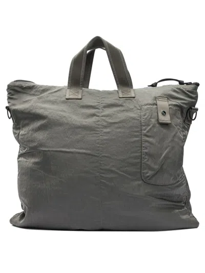 C.p. Company Shoulder Bag "nylon B" In Gray