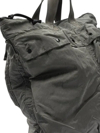 C.p. Company Shoulder Bag "nylon B" In Gray