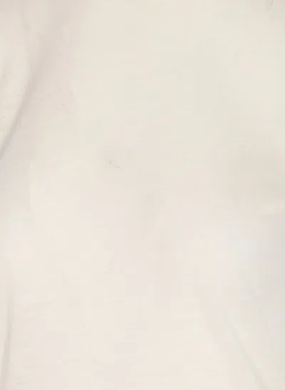 Filippa K Short Sleeve Crew Neck Lyocell Top In White